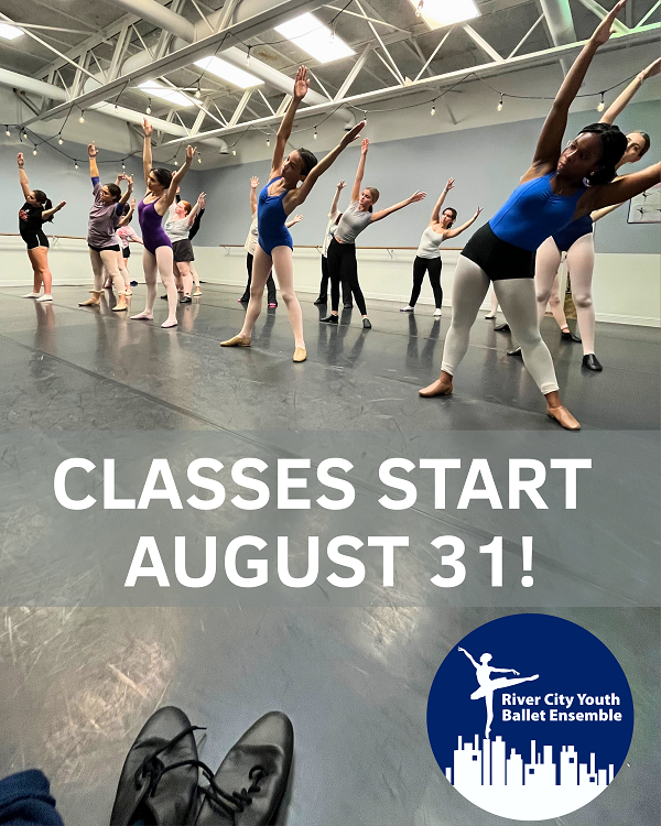 Classes Start August 31!